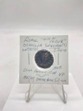 Ancient Roman dark silver Denarius of Octacilia Severa (c.245 AD)