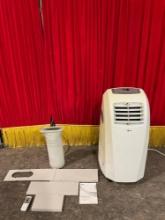 LG 10,000 BTU Portable Air Conditioner Model LP1015WNR & Accessories. Tested, Works. See pics.