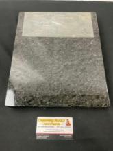 Black Granite Slab for Knife Sharpening, 10 x 8 inches