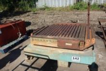 A.T.S. 4 x 5' Rotary Pallet Conveyor, No Dr
