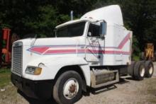 1996 Freightliner Tandem Axle Tractor w/Sleeper Cab, Rockwell 9 Spd Trans,