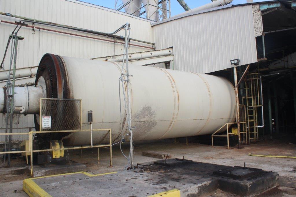10' x 32' Triple Pass Drum Dryer w/Dr, Duct Work to Blower (Lot 241)-Instal