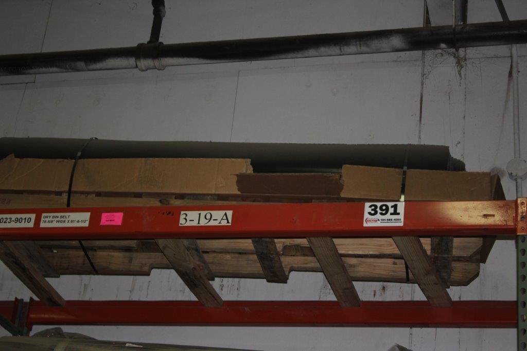New 78 5/8" x 81' 8.5" Roll of Conveyor Belting