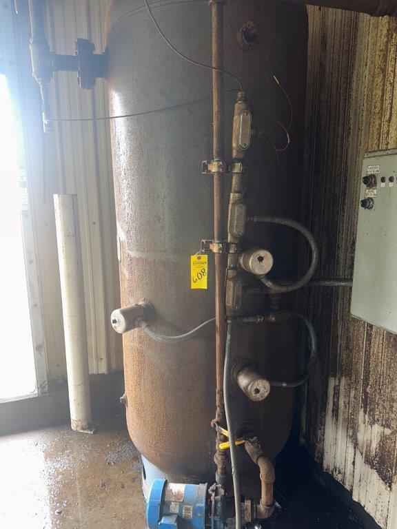 Vertical Oil Storage Tank w/3ph Elec Pump