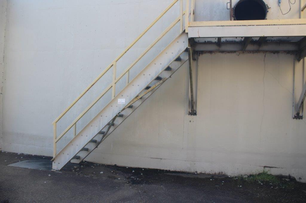 Steel Stairway 12' w/Platform