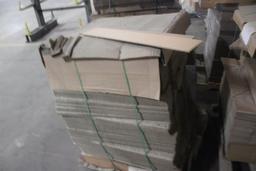(8) Pallets of 6" x 36" Cardboard Packaging Strips