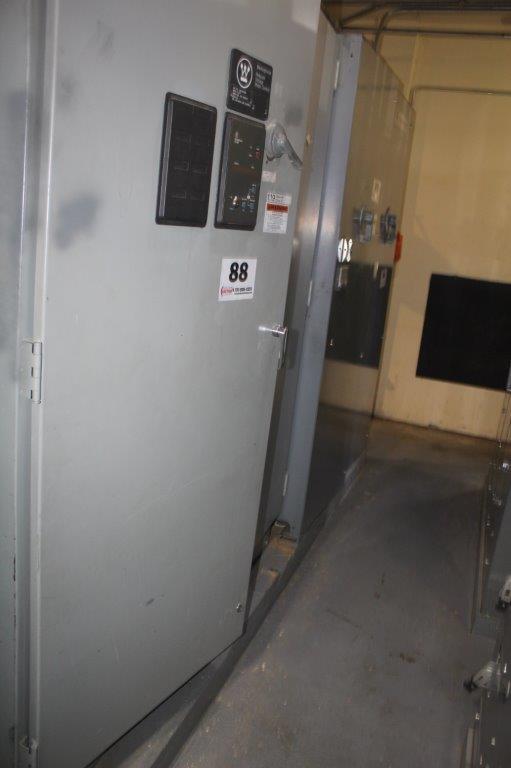 Westinghouse Motor Control Cabinet w/600amp Breaker Disconnect - Located in