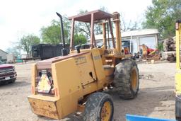 Case 586E Construction King 4 Wheel Dr, All Terrain Forklift, 48" Forks, Sh