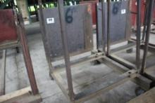 Steel - 50" x 8' Lumber Cart w/Even End