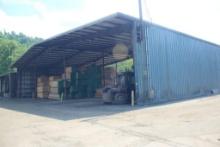 Steel Building w/2-Closed Ends, 82' x 128' x 26' Eaves