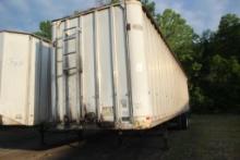 1997 Dorsey 45' Tandem Axle Open Top Walking Floor Trailer, VIN 1DTV75W29WA