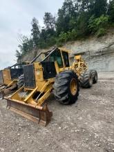 Tigercat 615C Bogie, Double Arch Grapple Skidder w/Winch, 3715hrs