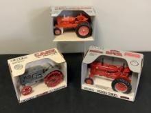 3 Vintage Ertl Tractors - Mint In Box