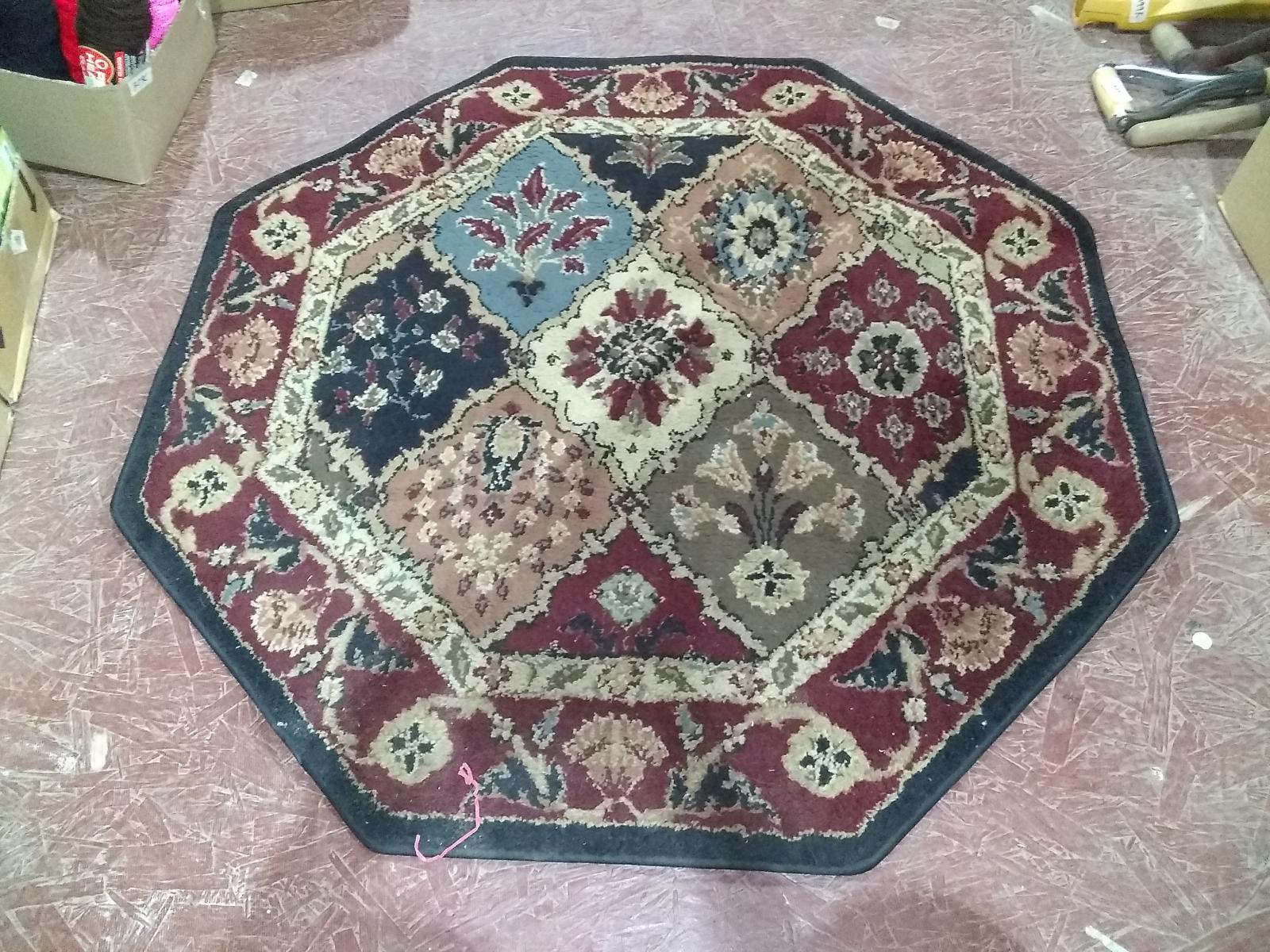 BL- Octagon Area Throw Rug