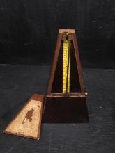 Vintage Mahogany Metronome-attic find