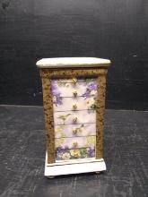 Crown Jewels by Lena Liu Hand painted Musical Jewelry Box