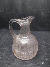 Vintage Blown Glass Cruet with Pontil