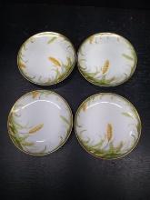 Collection 4 Hand painted Saucers by Rosenthal