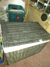 BL-Wicker and Lined Storage Basket