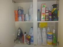 Cabinet Cleanout--Laundry Supplies