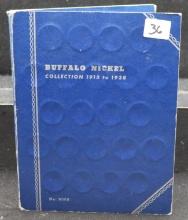 COMPLETE BUFFALO NICKEL WHITMAN ALBUM 1913-1938