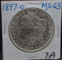 1897-0 MORGAN DOLLAR FROM SAFE DEPOSIT