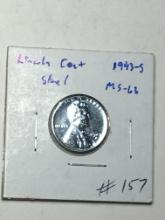 1943 S Lincoln Cent