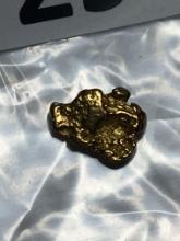.395 Grams #6 Mesh Alaskan Natural Placer Gold Nugget 