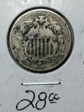 1867 Shield Nickel