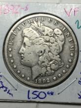 1892 S Morgan Dollar