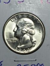 1943 S Washington Quarter