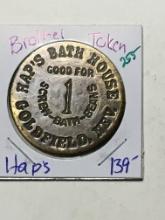 Haps Bath House Brothel Token