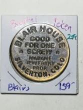 Blair House Brothel Token