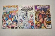 Three Image Wildcats Comics