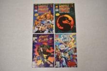 Four Assorted Comic Books