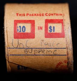 *EXCLUSIVE* Hand Marked "Unc Peace Supreme," x10 coin Covered End Roll! - Huge Vault Hoard  (FC)