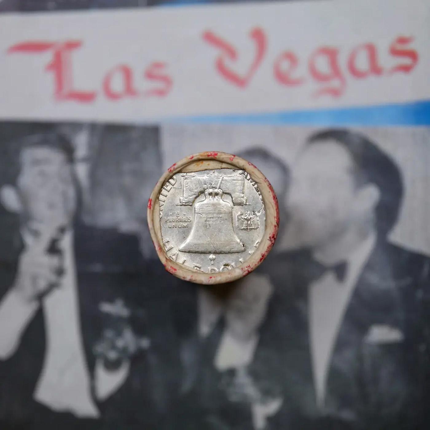 ***Auction Highlight*** Old Casino 50c Roll $10 Halves Las Vegas Casino Sands 1936 walker & D frankl