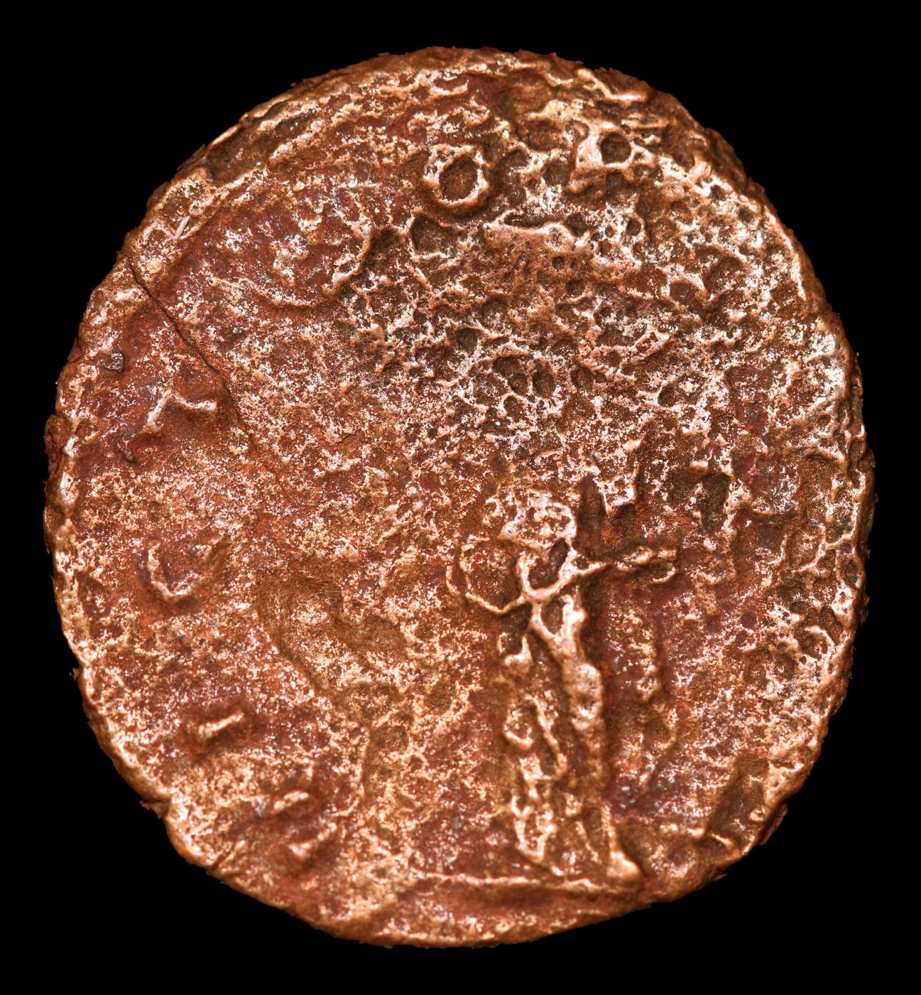 Ca. 270 AD Ancient Roman Coin, Bronze Ancient Grades F