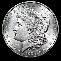 ***Auction Highlight*** 1884-s Morgan Dollar 1 Graded ms63+ By SEGS (fc)