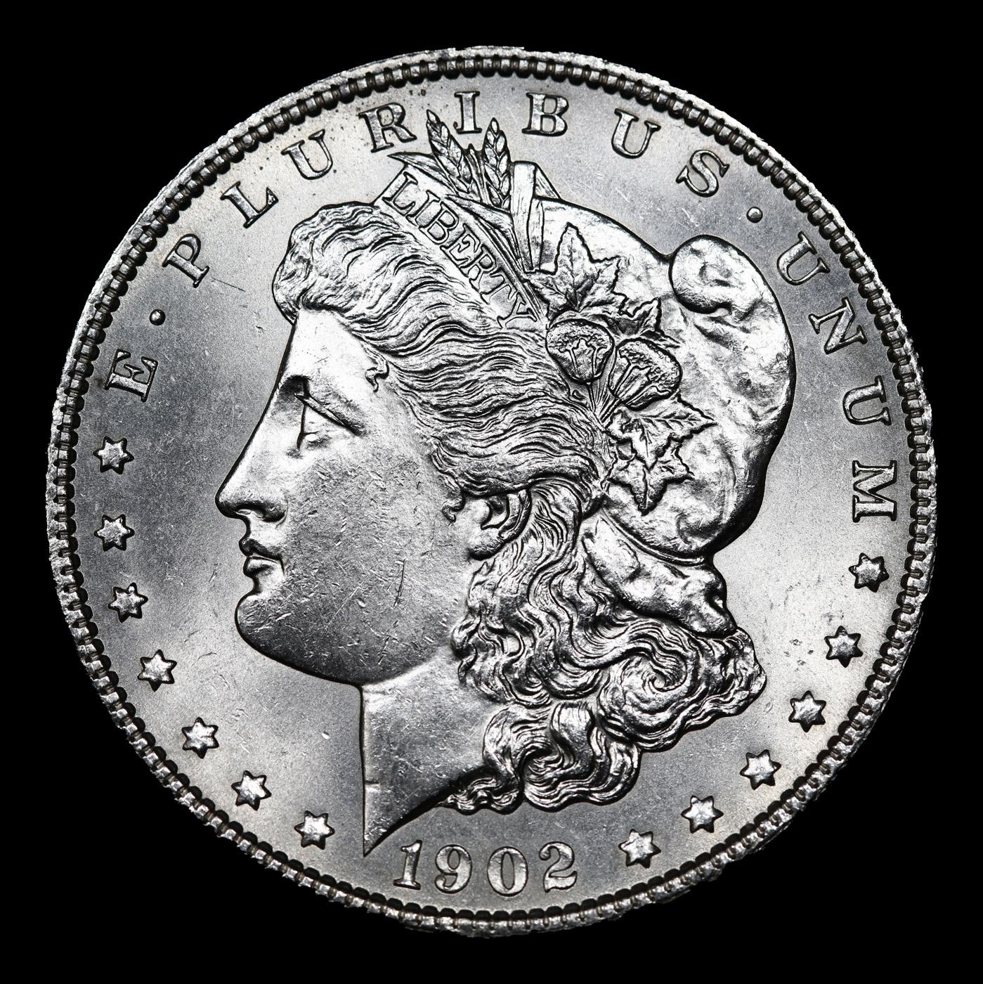 1902-o Morgan Dollar $1 Grades Choice+ Unc