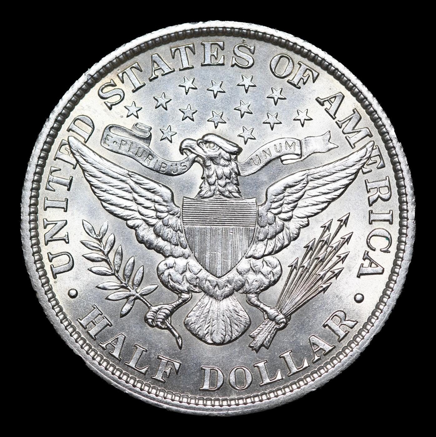 ***Auction Highlight*** 1906-p Barber Half Dollars 50c Graded ms65 By SEGS (fc)