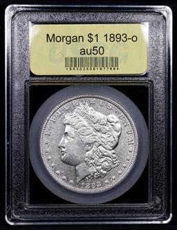 ***Auction Highlight*** 1893-o Morgan Dollar 1 Graded AU, Almost Unc By USCG (fc)