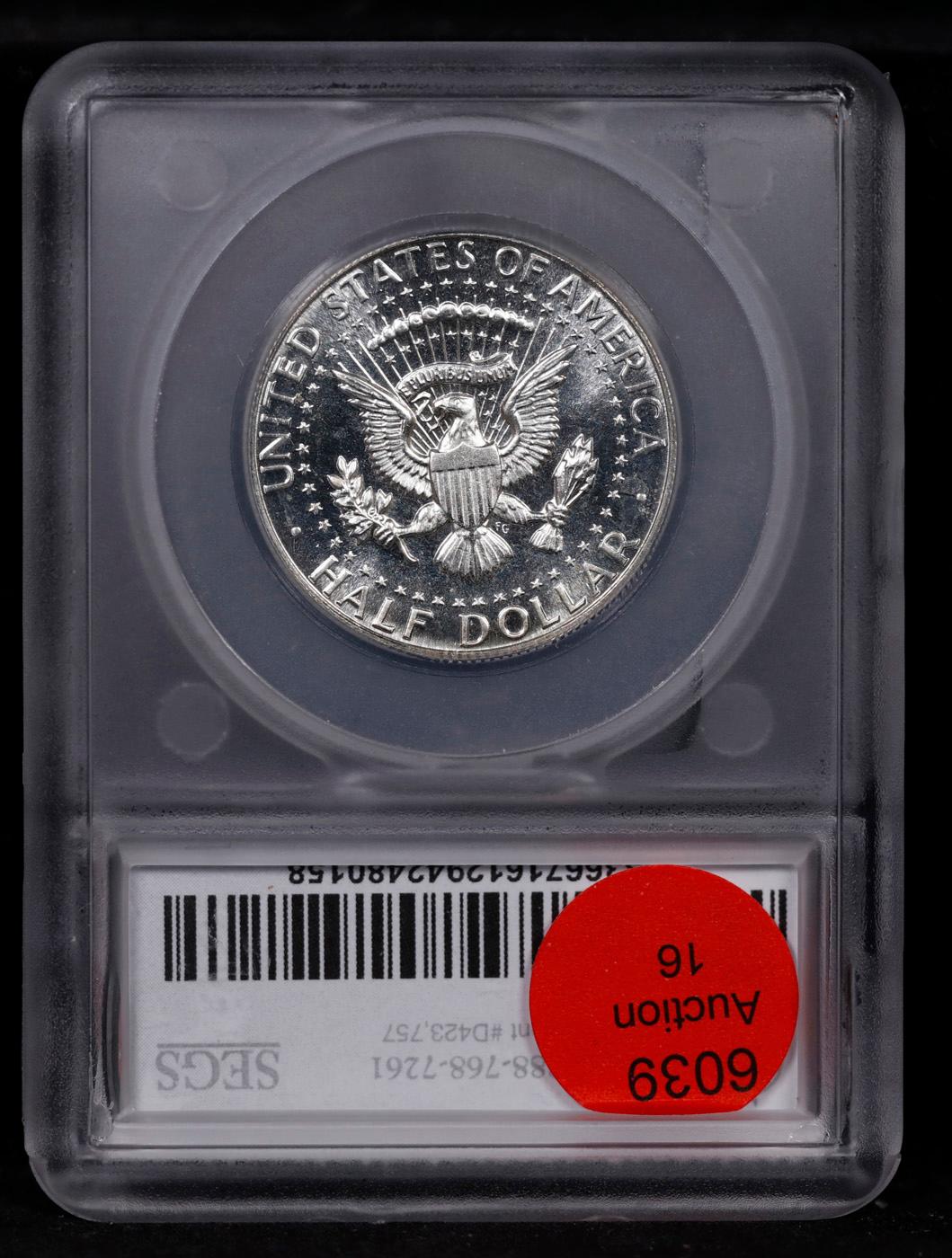 1965 SMS Kennedy Half Dollar 50c Graded sp67 cam By SEGS