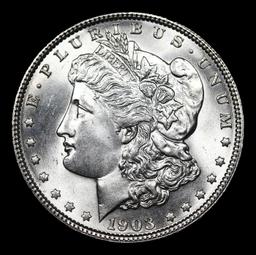 1903-p Morgan Dollar 1 Graded ms66+ By SEGS