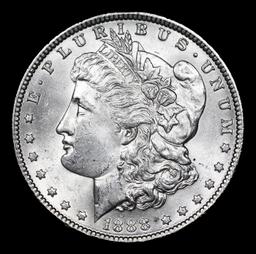 1888-p Morgan Dollar 1 Grades GEM+ Unc