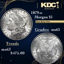 1879-o Morgan Dollar 1 Grades Select Unc