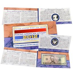 2012 Making American History Coin & Currency Set