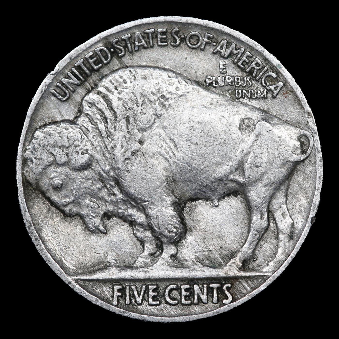 1935-p Buffalo Nickel 5c Grades Choice AU/BU Slider