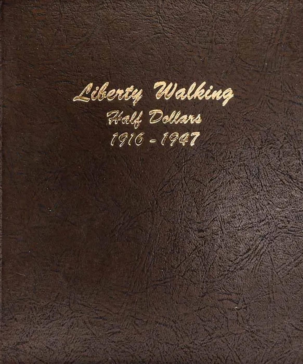 Dansco Liberty Walking Half Dollars Collectors Book - No Coins