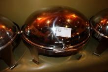 Large Oval Roll Top Chafing Dish